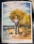 Vi Teeples and her Eden Point Post Card